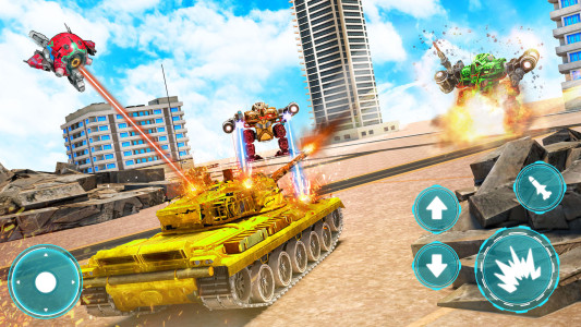 اسکرین شات 2 بازی Multi Robot Games - Robot Wars