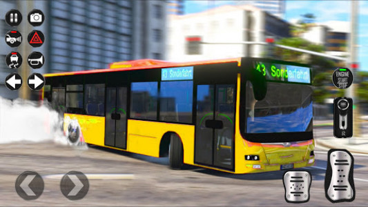 اسکرین شات بازی Usa Bus Simulator 2021 Coach Bus Driving Car Games 6
