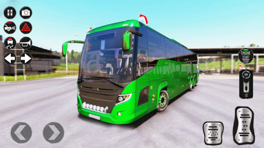 اسکرین شات بازی Usa Bus Simulator 2021 Coach Bus Driving Car Games 4