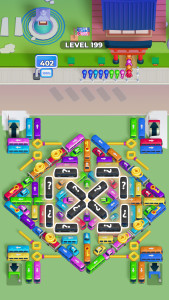 اسکرین شات 6 بازی Bus Sort: Color Parking Jam