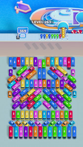 اسکرین شات 1 بازی Bus Sort: Color Parking Jam