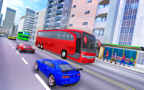 اسکرین شات برنامه City Coach Bus Simulator 3d - Free Bus Games 2020 5