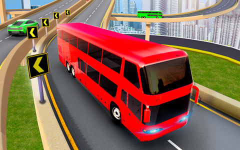 اسکرین شات برنامه City Coach Bus Simulator 3d - Free Bus Games 2020 7