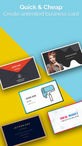 اسکرین شات برنامه Business Card Maker, Templates 2