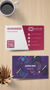 اسکرین شات برنامه Business Card Maker, Templates 8