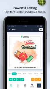 اسکرین شات 5 برنامه Festy : Festival Post Maker