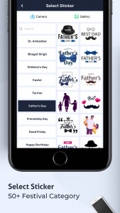 اسکرین شات 6 برنامه Festy : Festival Post Maker