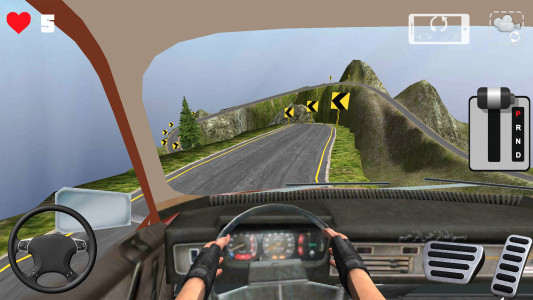 اسکرین شات 3 بازی Mountain Car Driving Game