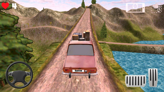 اسکرین شات بازی Mountain Car Driving Game 1