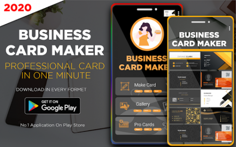 اسکرین شات برنامه Business Card Maker: Visiting Card Maker 2020 6