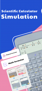 اسکرین شات برنامه HiEdu Scientific Calculator 1