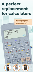 اسکرین شات برنامه HiEdu Scientific Calculator 1