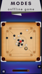 اسکرین شات 2 بازی Carrom Board Offline