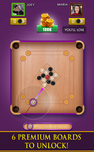 اسکرین شات بازی Carrom Royal - Multiplayer Carrom Board Pool Game 2