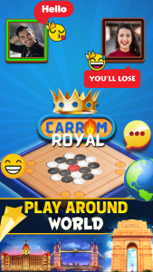 اسکرین شات بازی Carrom Royal : Disc Pool 1