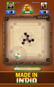 اسکرین شات بازی Carrom Club: Carrom Board Game 1
