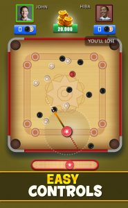اسکرین شات بازی Carrom Club: Carrom Board Game 2
