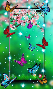 اسکرین شات برنامه Butterfly Wallpaper 4