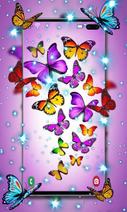 اسکرین شات برنامه Butterfly Wallpaper 6