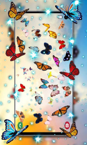 اسکرین شات برنامه Butterfly Wallpaper 7