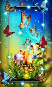 اسکرین شات برنامه Butterfly Wallpaper 3