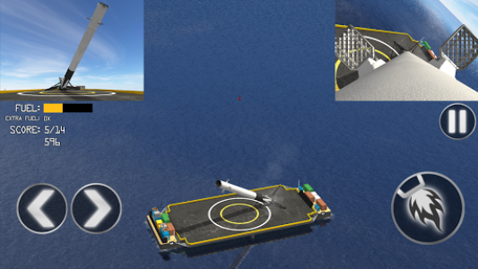 اسکرین شات بازی First Stage Landing Simulator 5