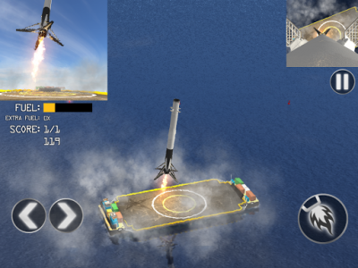 اسکرین شات بازی First Stage Landing Simulator 7