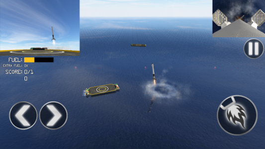 اسکرین شات بازی First Stage Landing Simulator 3