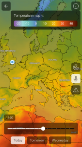 اسکرین شات برنامه Weather 5