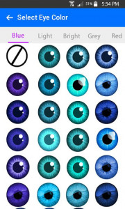 اسکرین شات برنامه Eye Color Changer - Change Eye Colour Photo Editor 6