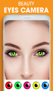 اسکرین شات برنامه Eye, Hair Color Changer: Eye Colour Photo Editor 6
