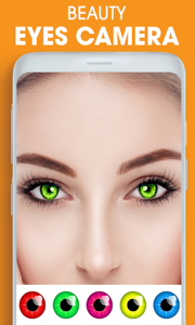 اسکرین شات برنامه Eye, Hair Color Changer: Eye Colour Photo Editor 1