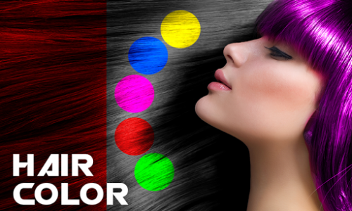 اسکرین شات برنامه Eye, Hair Color Changer: Eye Colour Photo Editor 5