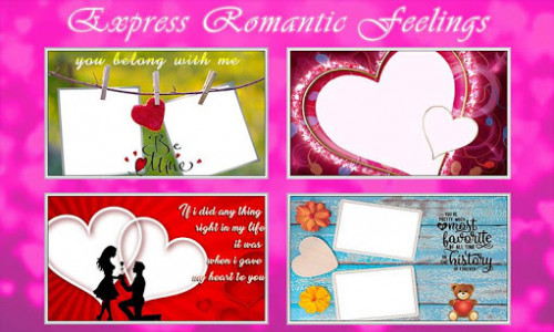 اسکرین شات برنامه Love Photo Frames: Romantic Picture Collage Maker 3
