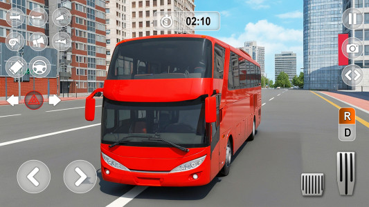 اسکرین شات 2 برنامه Bus Driving Games 3d Simulator