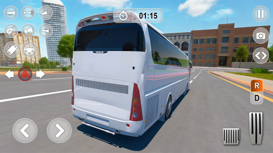 اسکرین شات 1 برنامه Bus Driving Games 3d Simulator