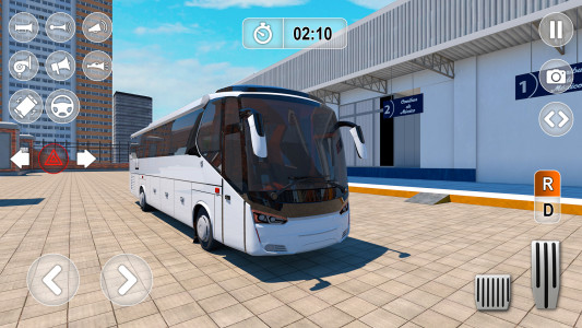 اسکرین شات برنامه Bus Driving Games 3d Simulator 3