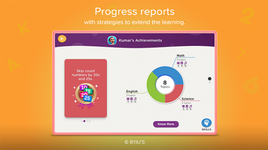 اسکرین شات برنامه BYJU'S Early Learn 2