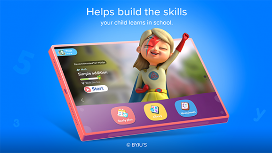 اسکرین شات برنامه BYJU'S Early Learn 3