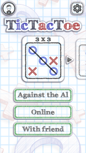 اسکرین شات 1 بازی Tic Tac Toe 2