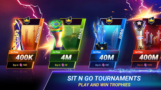 اسکرین شات 5 بازی Poker Zmist - Offline & Online