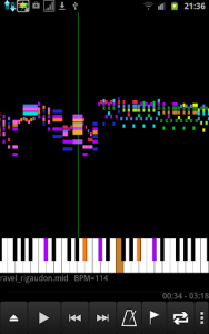 اسکرین شات برنامه MIDI Voyager Karaoke Player 4