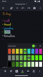 اسکرین شات 5 برنامه Text Editor