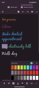 اسکرین شات برنامه Text Editor 4