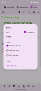 اسکرین شات برنامه Text Editor 5