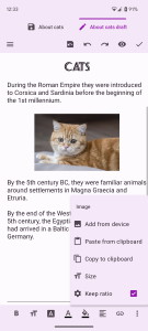اسکرین شات برنامه Text Editor 3