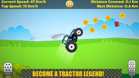 اسکرین شات بازی Tractor Racer : Village Drive 1
