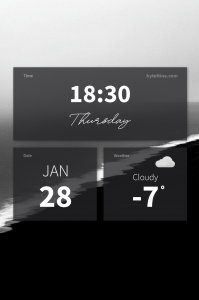 اسکرین شات برنامه Android Clock Widgets 4