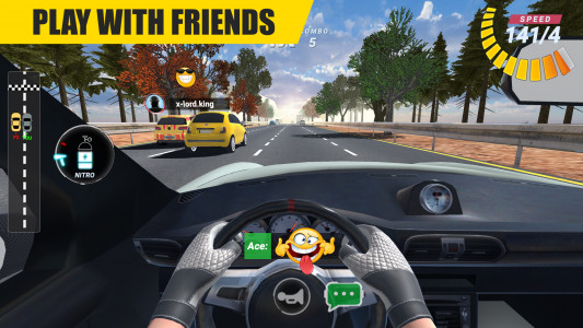 اسکرین شات بازی Racing Online:Car Driving Game 2
