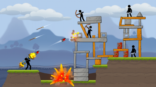 اسکرین شات 1 بازی Boom Stick: Bazooka Puzzles